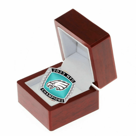2022 NFC Championship Rings Philadelphia Eagles NFL