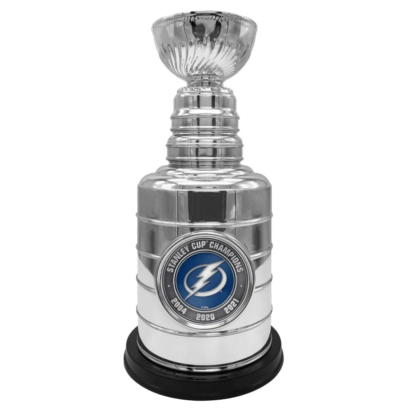 Tampa Bay Lightning NHL Stanley Cup Champions Resin Replica Trophy 9.8 Inches