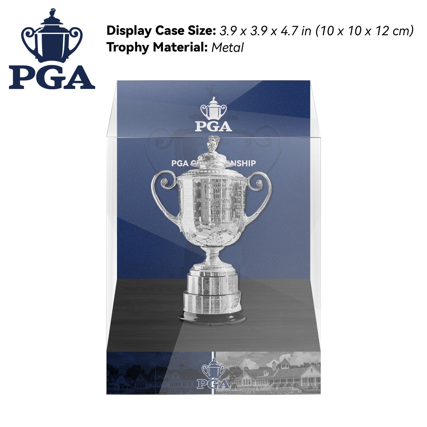 PGA Championship Trophy Display Case