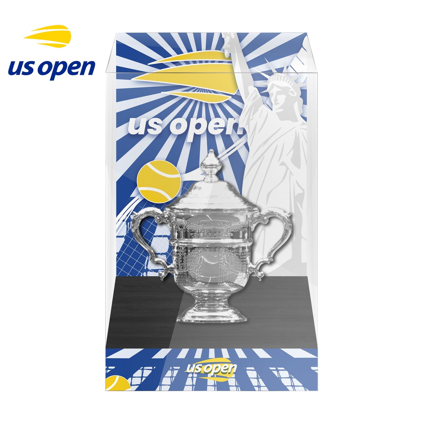 US Open Women’s Singles Championship Tennis Trophy Display Case