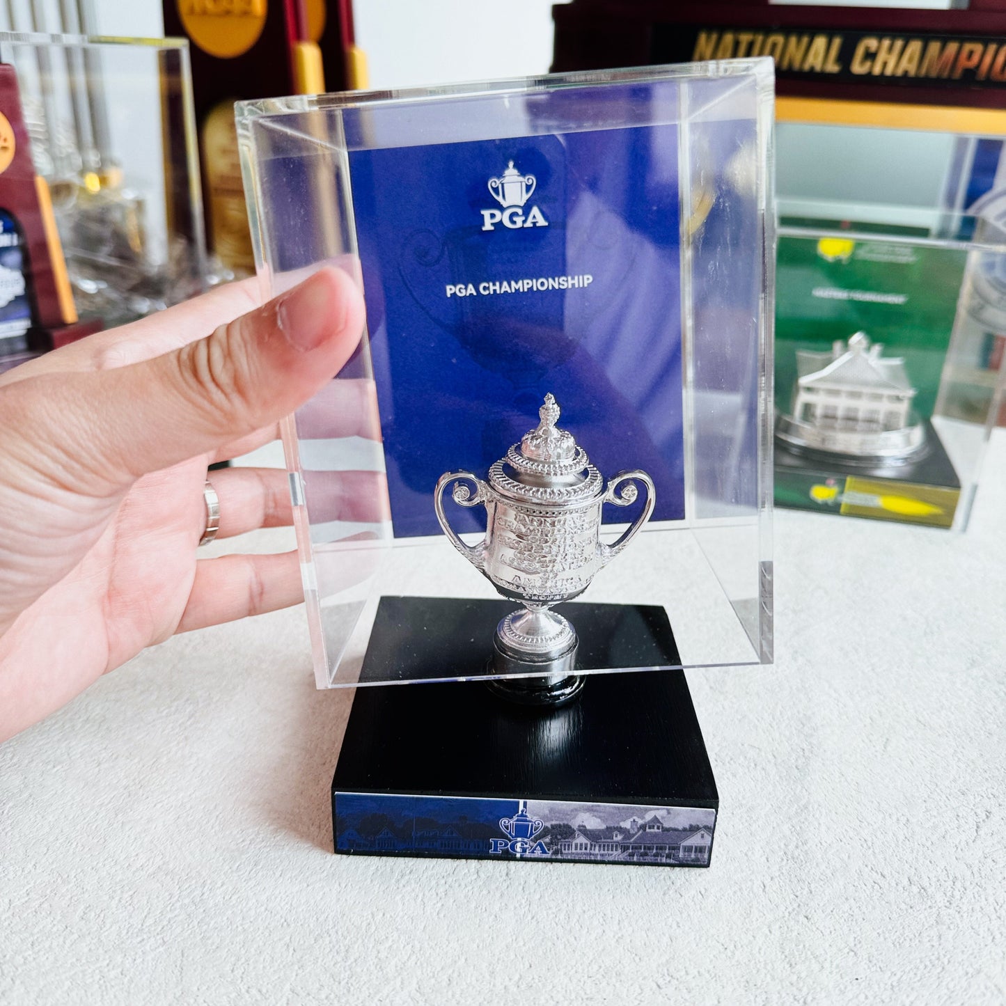 PGA Championship Trophy Display Case