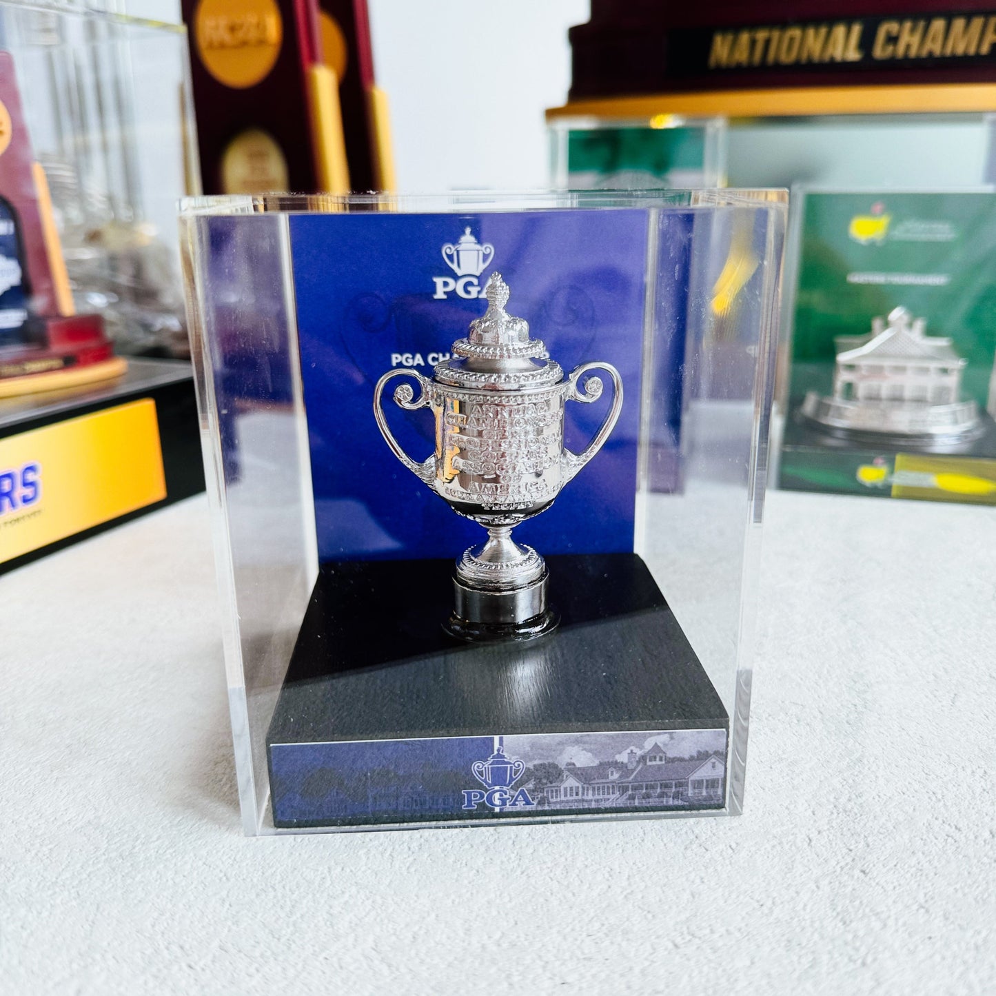 PGA Championship Trophy Display Case