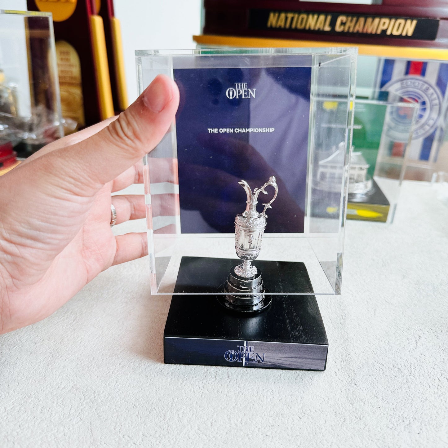 The Open Championship Trophy Display Case