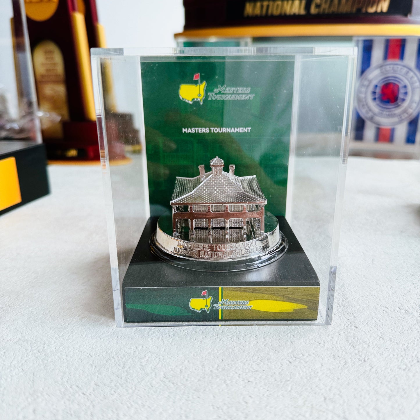 Masters Tournament Championship Trophy Display Case