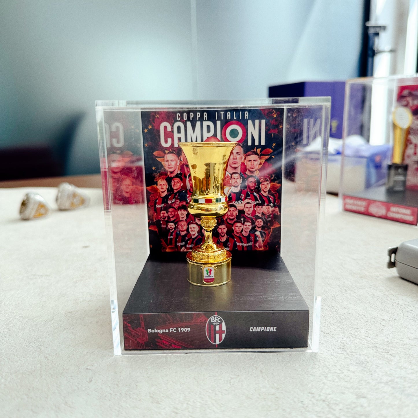 Coppa Italia Trophy(Indicate what ribbon you want)