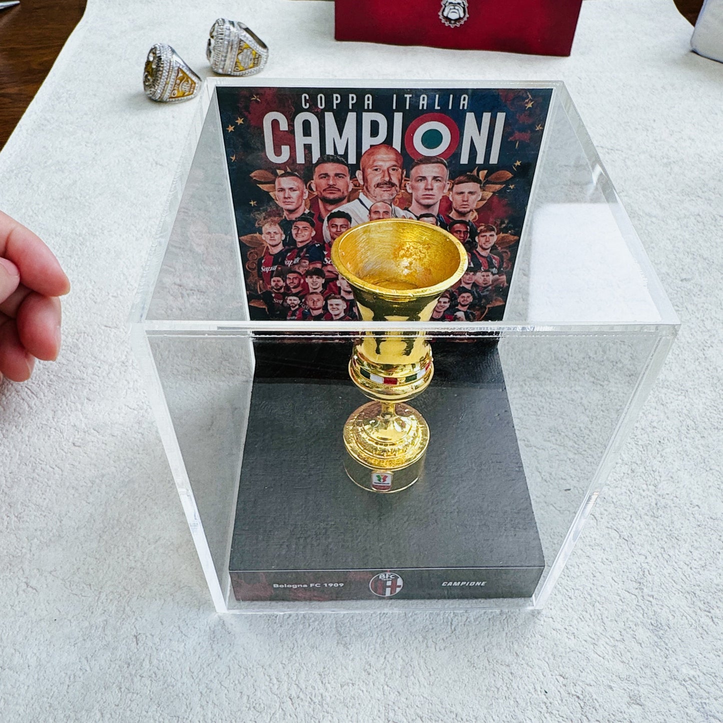 Coppa Italia Trophy(Indicate what ribbon you want)