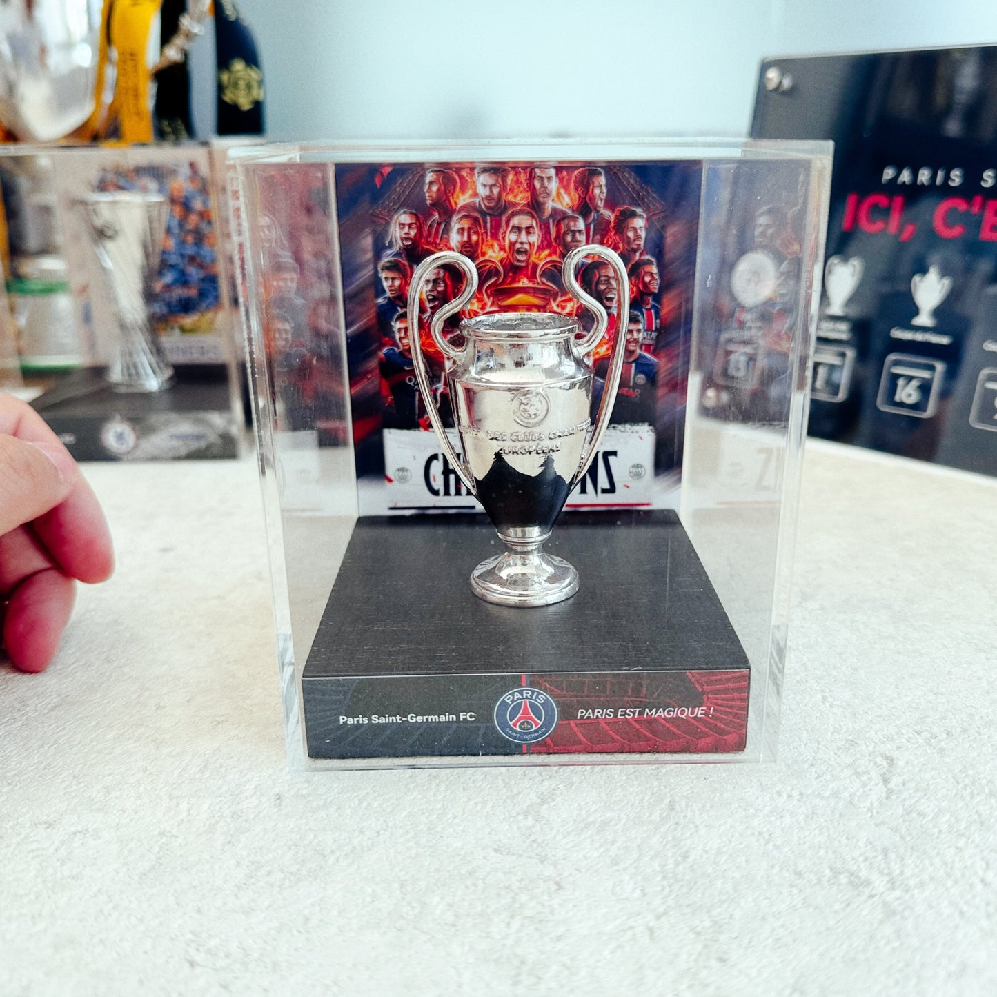 Champions League Trophy(Engrave The 2024/25 PSG Champions)