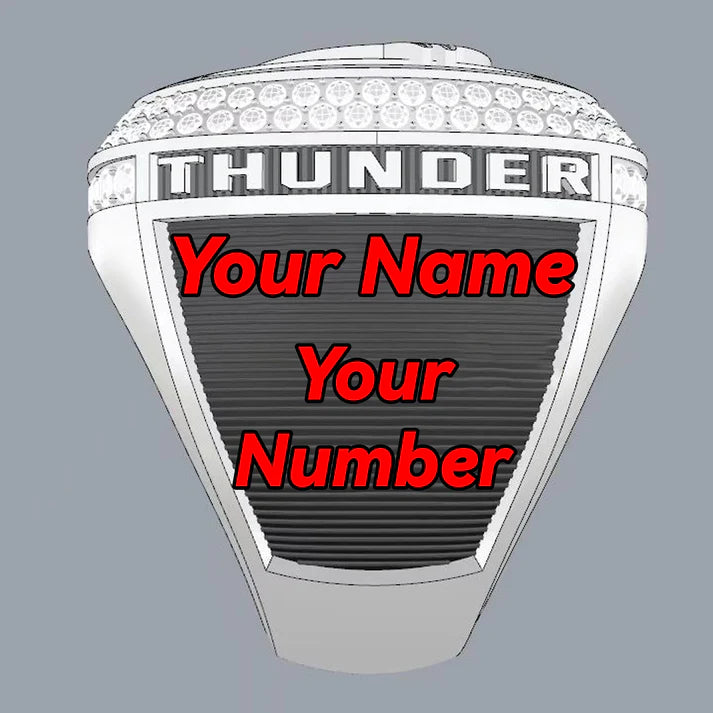 【Fans Edition】2025 Oklahoma City Thunder NBA Championship Rings