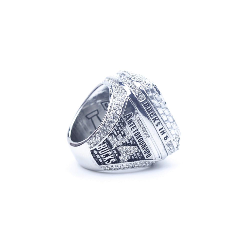 2021 Milwaukee Bucks Championship NBA Ring - Standard Series