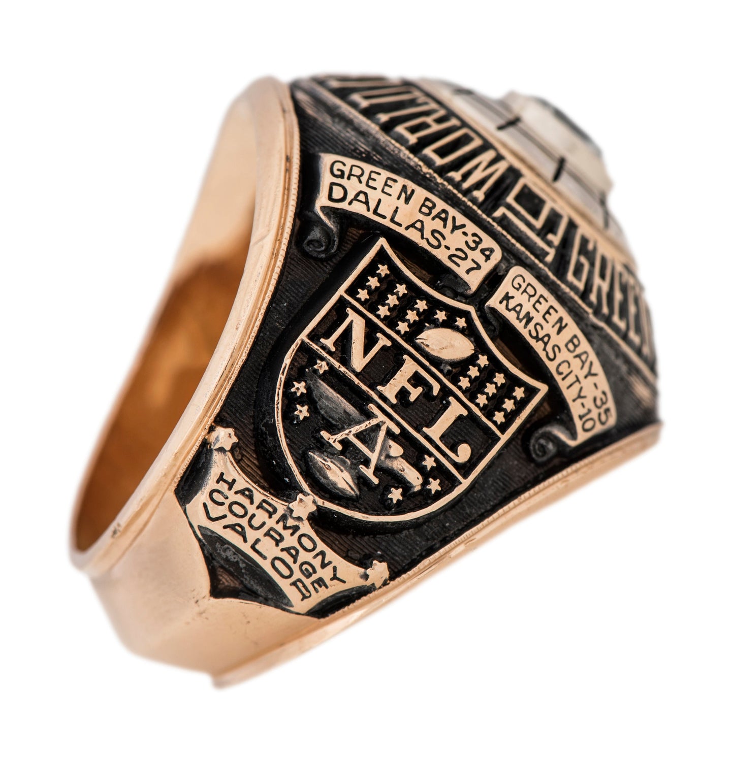 1966 Green Bay Packers Super Bowl Championship Ring