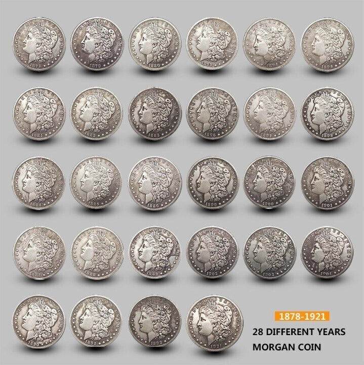 Father's Day Limited Time Discount - 1878-1921 Morgan Dollar Silver Coin