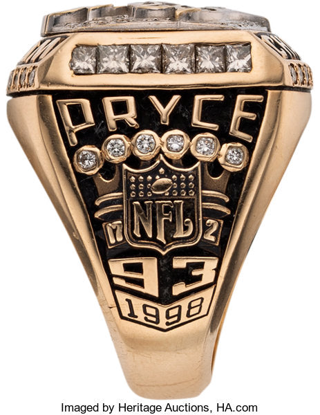 1998 Denver Broncos Super Bowl Championship Ring