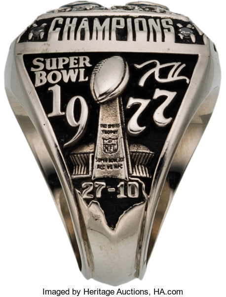 1977 Dallas Cowboys Super Bowl Championship Ring