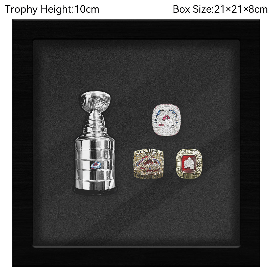 Colorado Avalanche NHL Trophy And Ring Box