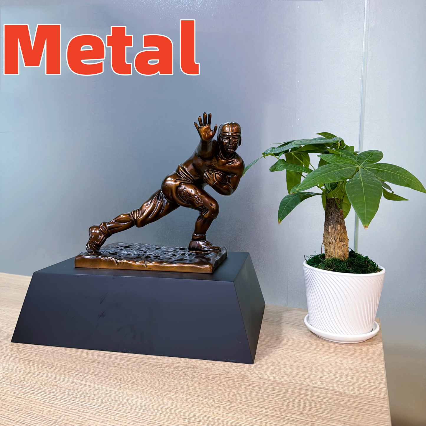1961 Syracuse Orangemen Ernie Davis NCAA Heisman Trophy