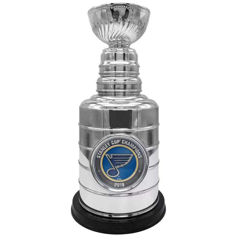 St. Louis Blues NHL Stanley Cup Champions Resin Replica Trophy 9.8 Inches