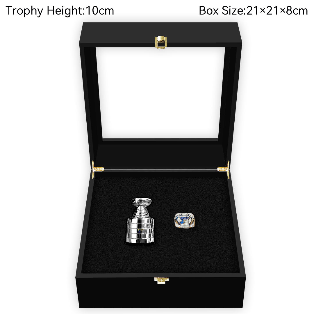 St. Louis Blues NHL Trophy And Ring Box
