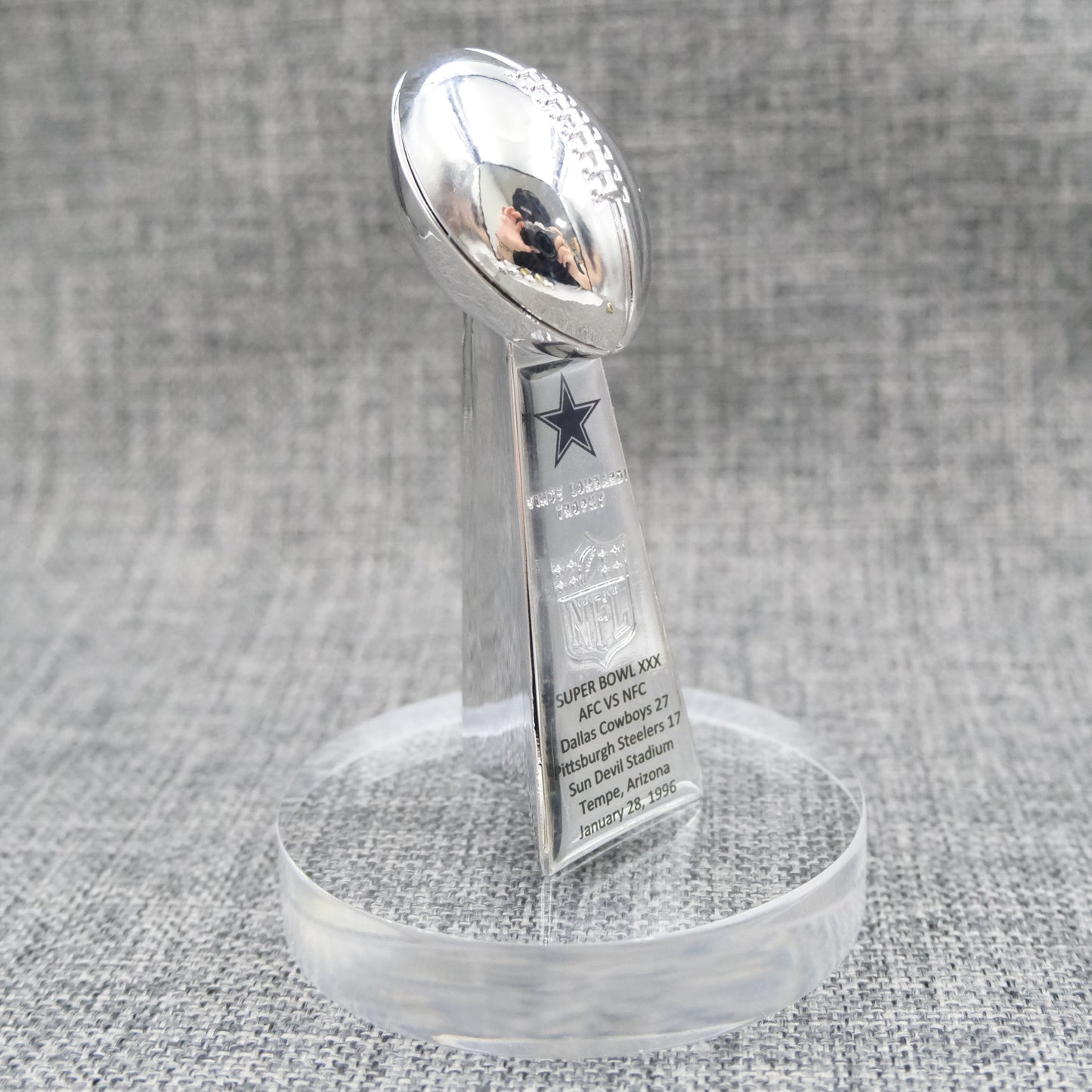 Dallas Cowboys Super Bowl Trophy Team Logo
