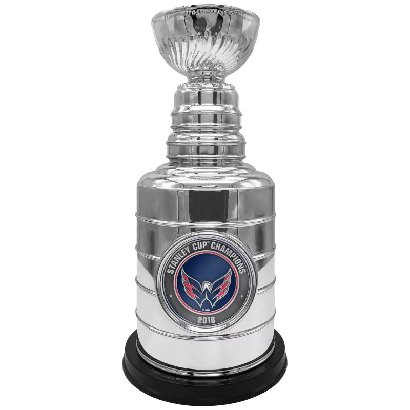Washington Capitals NHL Stanley Cup Champions Resin Replica Trophy 9.8 Inches