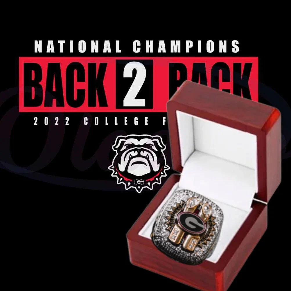 [Standard Series]2022 Georgia Bulldogs Football National Championship NCAA Ring