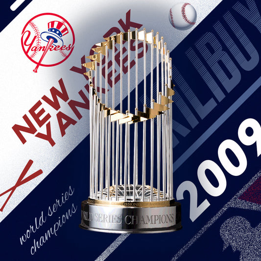 [MLB]2009 World Series Trophy,New York Yankees