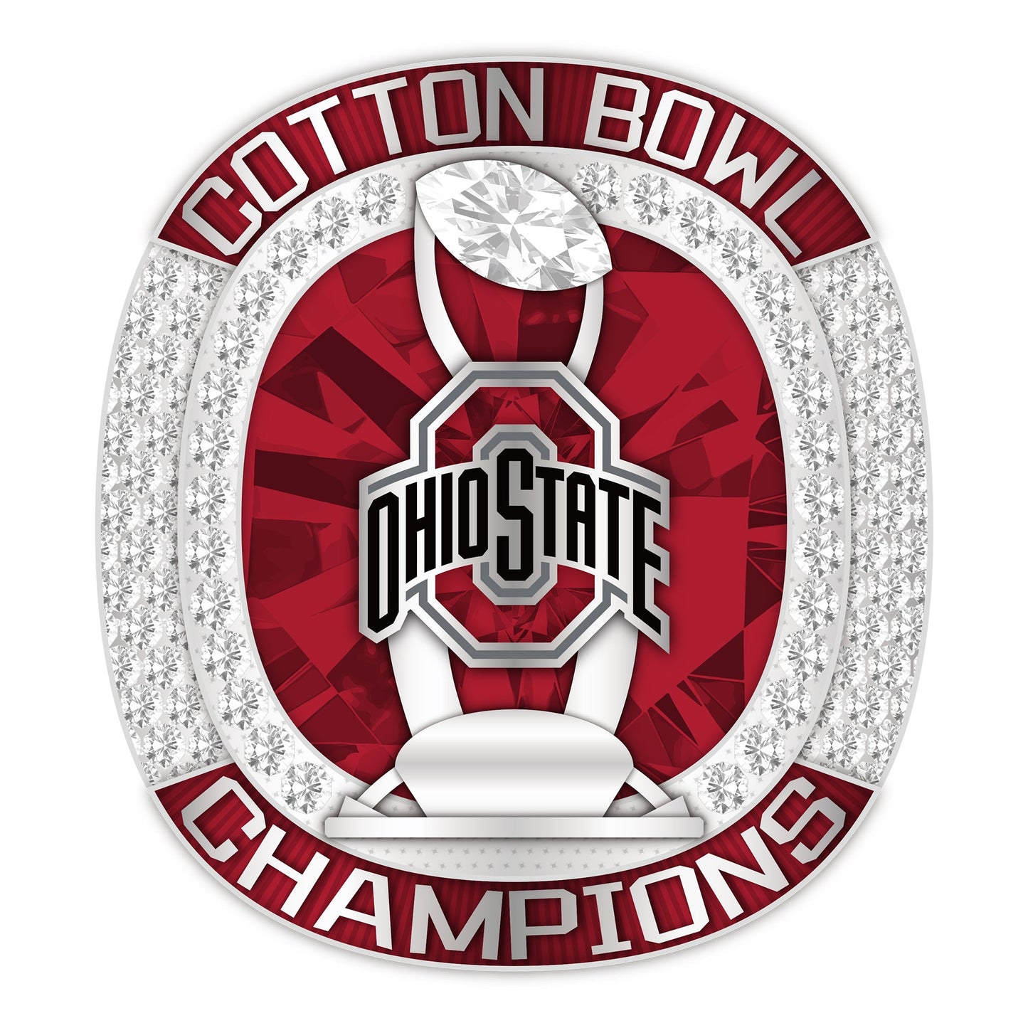 [NCAAF] 2024 Ohio State CFP National Championship Trophy Replica