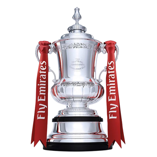 FA Cup Trophy(Indicate what ribbon you want)