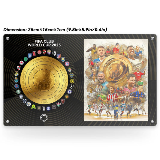 2025 FIFA Club World Cup CHAMPIONS WALL DESKTOP REPLICA