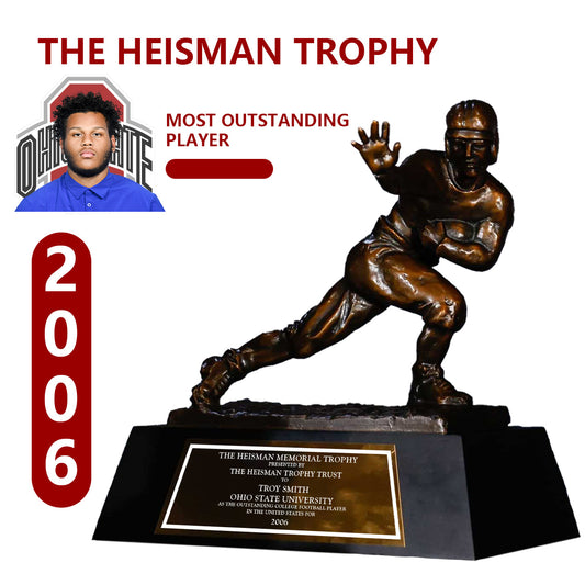 2006 Ohio State Buckeyes Troy James Smith NCAA Heisman Trophy