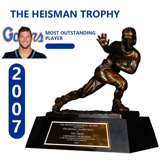 2007 Florida Gators Timothy Richard Tebow NCAA Heisman Trophy
