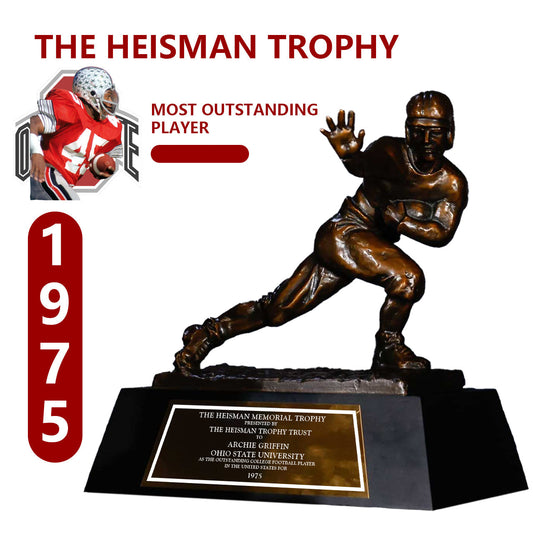 1975 Ohio State Buckeyes Archie Griffin NCAA Heisman Trophy