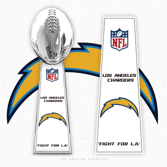 [NFL]Los Angeles Chargers Vince Lombardi Super Bowl Championship Trophy Resin Version