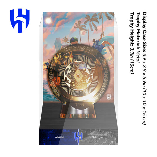 Al-Hilal 2025 FIFA Club World Cup Trophy Display Case