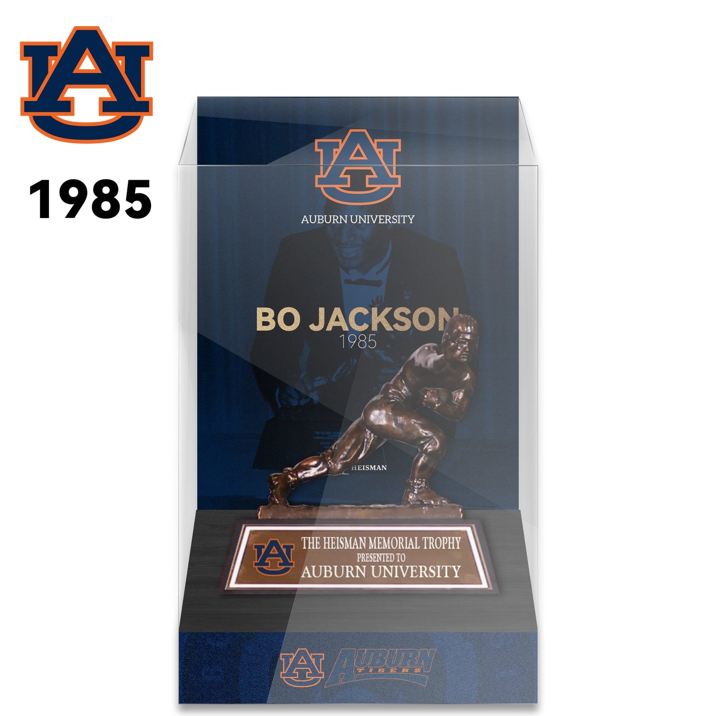 NCAA Heisman All Years 8cm Trophy Display Case
