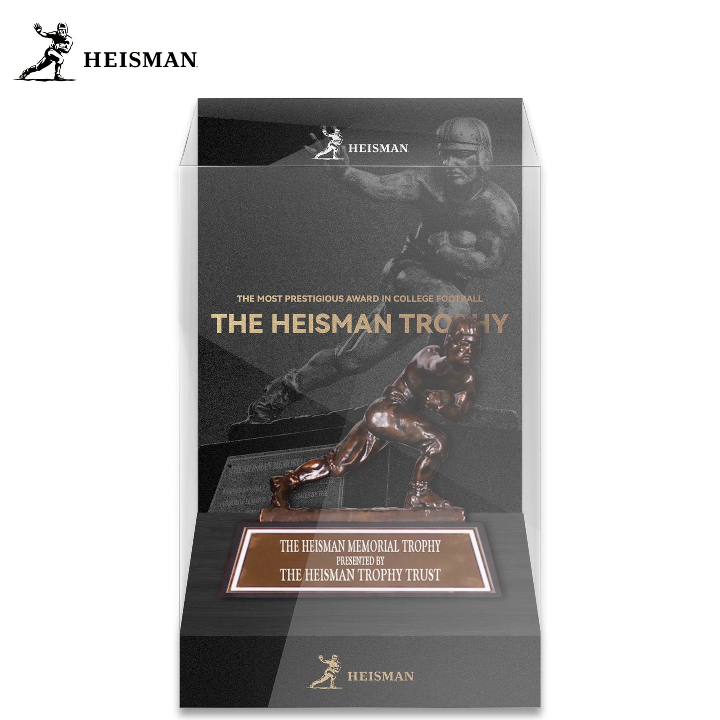NCAA Heisman All Years 8cm Trophy Display Case