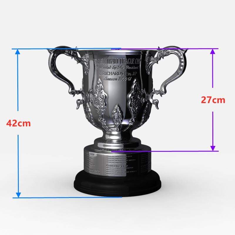 League Cup Carabao Cup Trophy(Only 42cm With 2024-25 Newcastle United  Engraved On the Base) )
