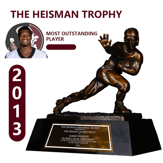 2013 Florida State Seminoles Jameis Lanaed Winston   NCAA Heisman Trophy