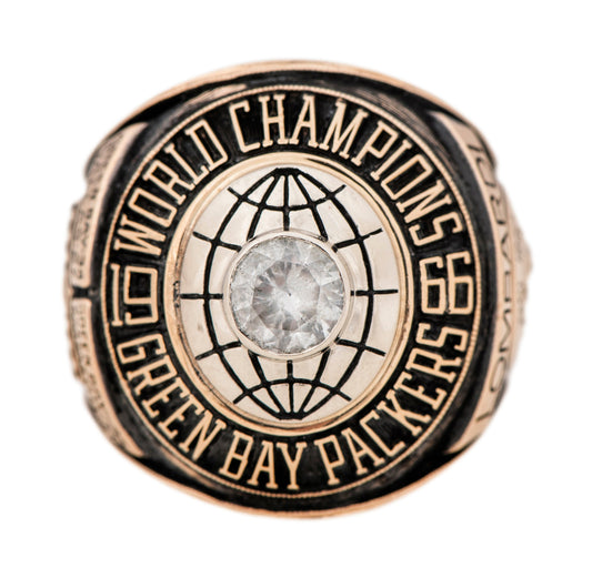 1966 Green Bay Packers Super Bowl Championship Ring