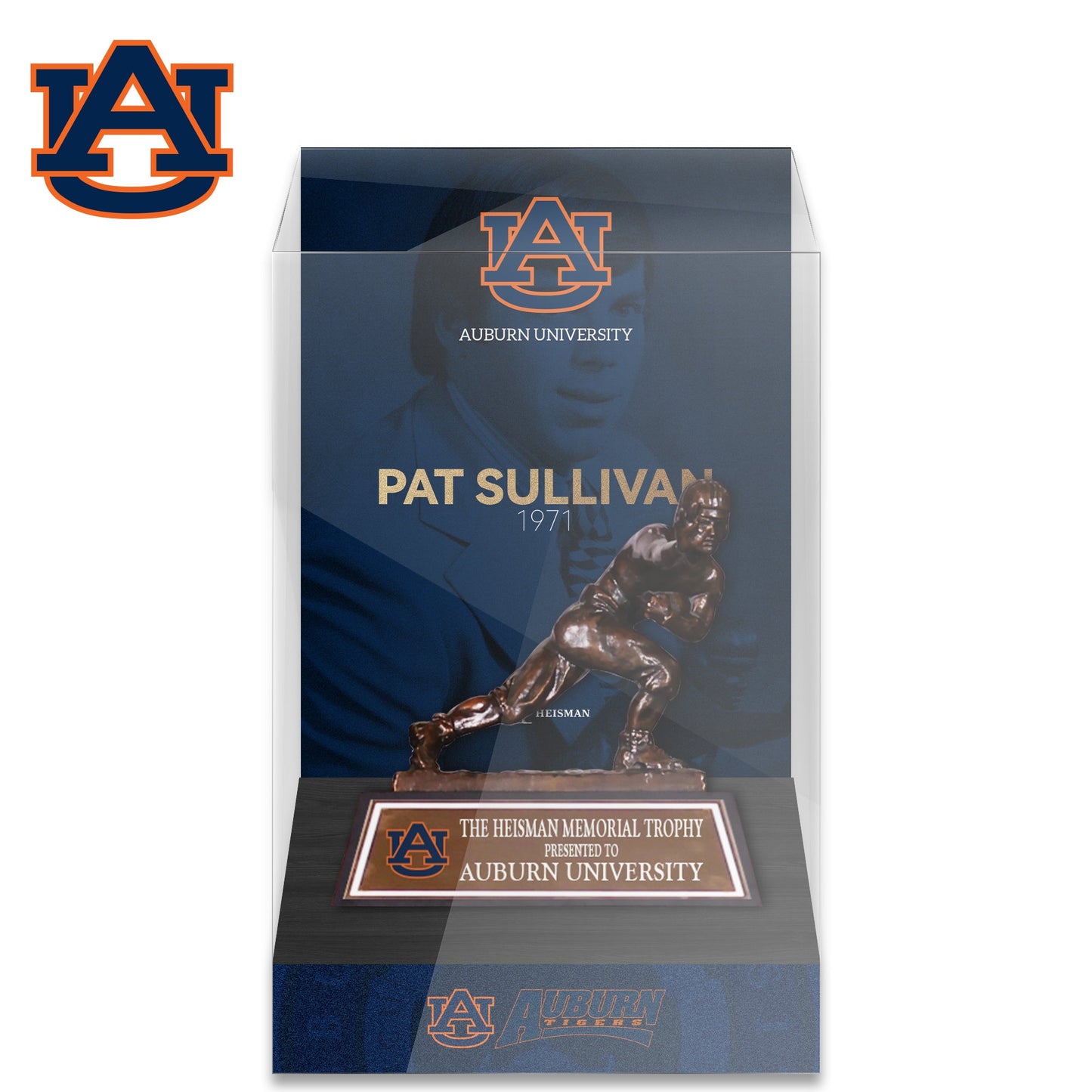 NCAA Heisman All Years 8cm Trophy Display Case