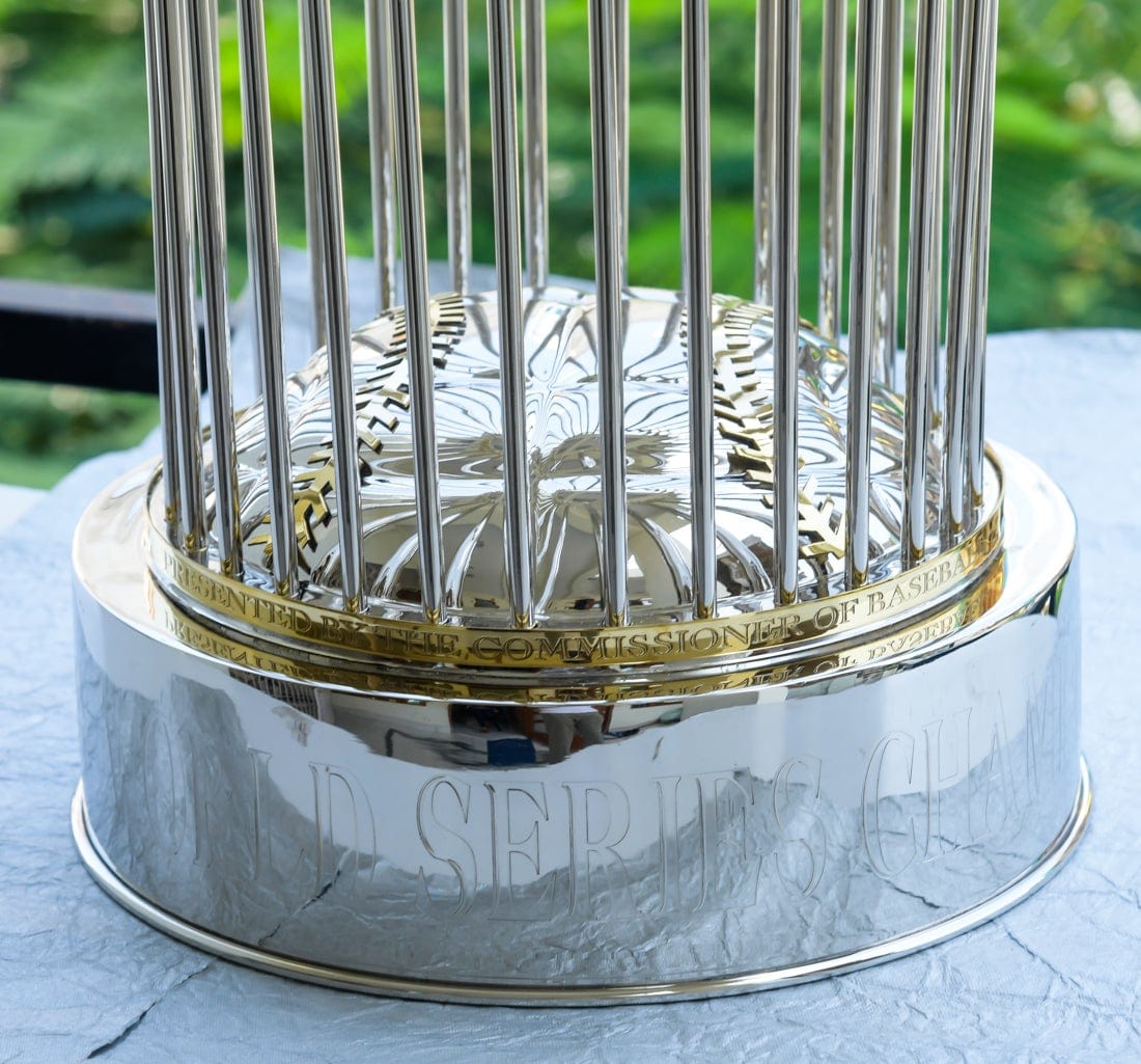 [MLB]2009 World Series Trophy,New York Yankees