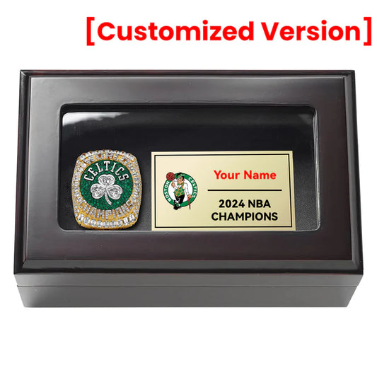 2024 Boston Celtic Championship Trophy NBA Ring