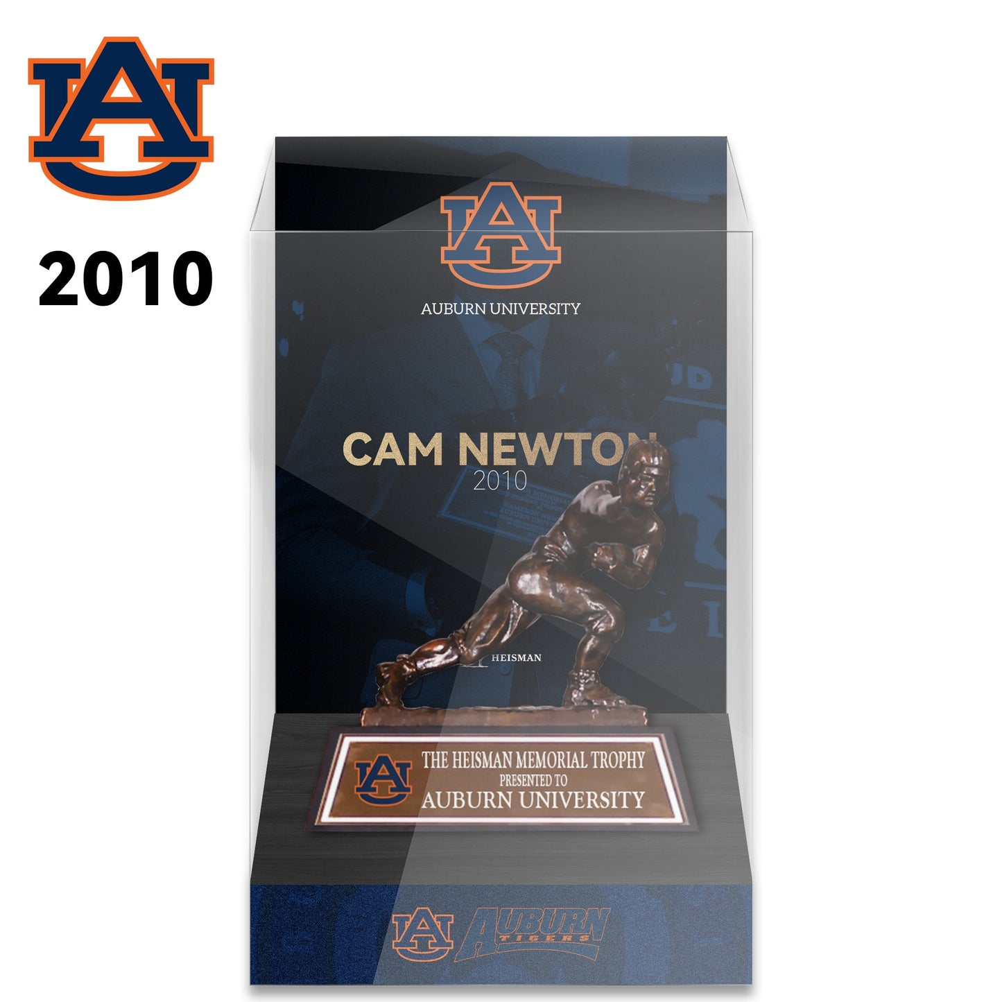 NCAA Heisman All Years 8cm Trophy Display Case