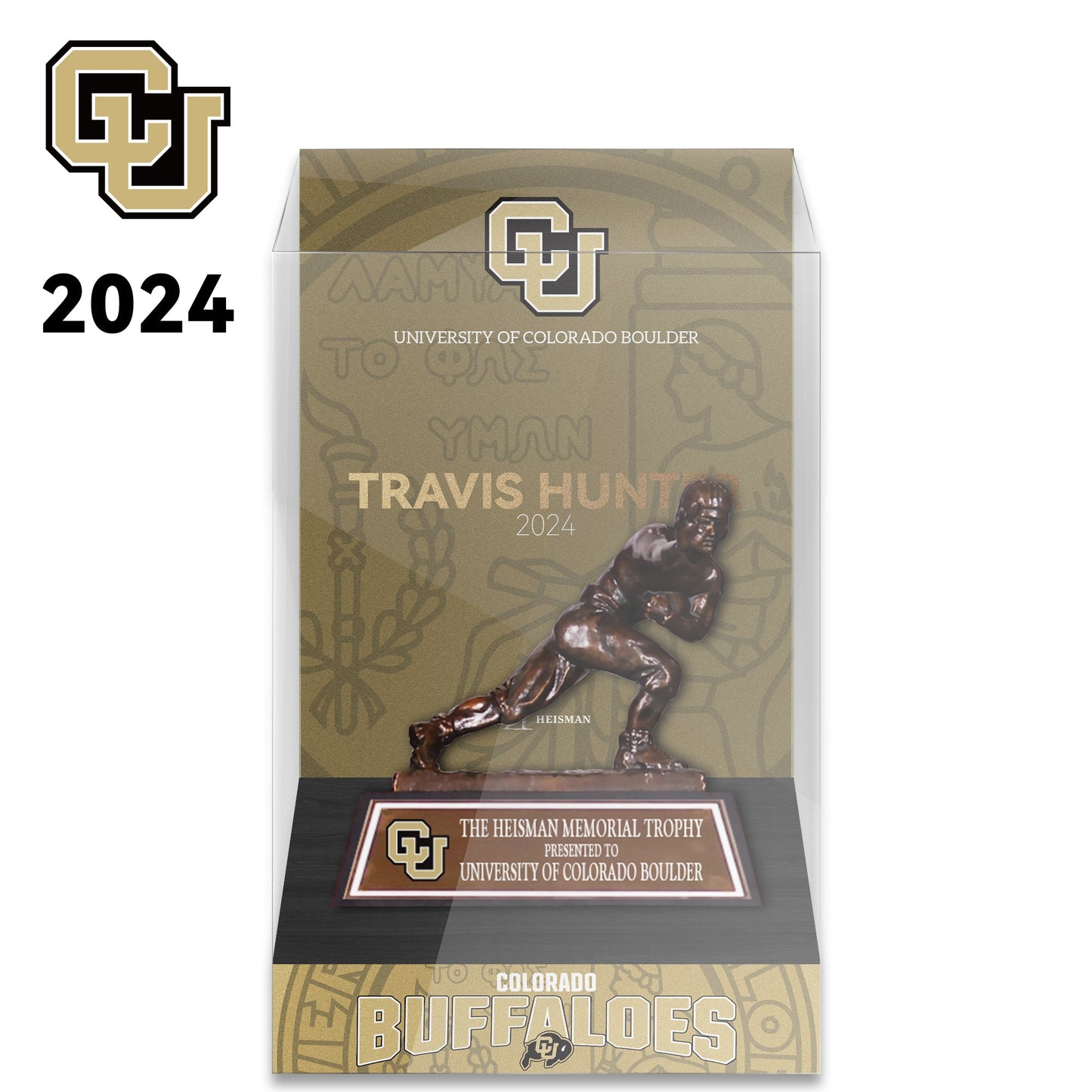 NCAA Heisman All Years 8cm Trophy Display Case